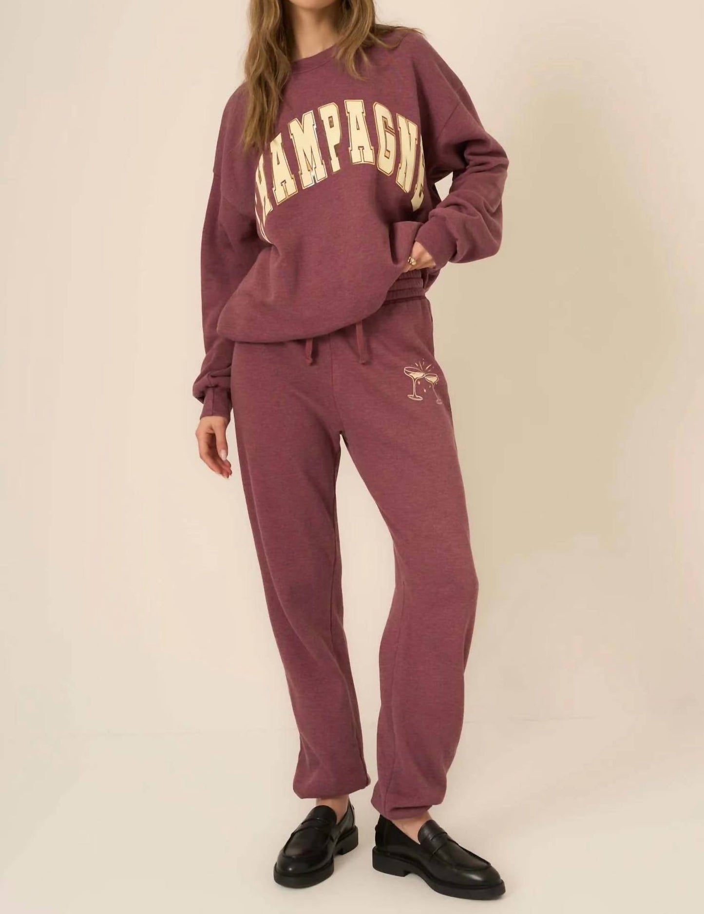 Project Social T - Champagne Glasses Jogger Pants