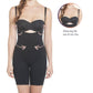 Siluets - Mid-thigh Full Body Shaper For Women – Adjustable Straps And Firm Compression