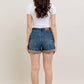 Judy Blue - High Waist Cuffed Jogger Denim Short