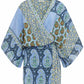 Boteh - Onda silk robe dress