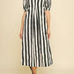 Pinch - Vertical Stripes Maxi Dress