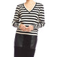 Karen Kane - Bishop Sleeve V Neck Top