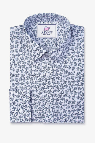 Alynn - Brooks Floral Untuckable Classic Fit Dress Shirt