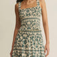 Z Supply - Leya Tera Paisley Smocked Top
