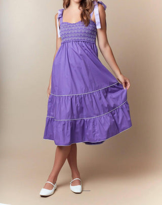 Fantastic Fawn - Sammy Smocked Dress