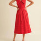 &Merci - American Honey Doll Collar Midi Dress
