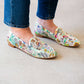 Lalisa - Women's Floral Print Loafers