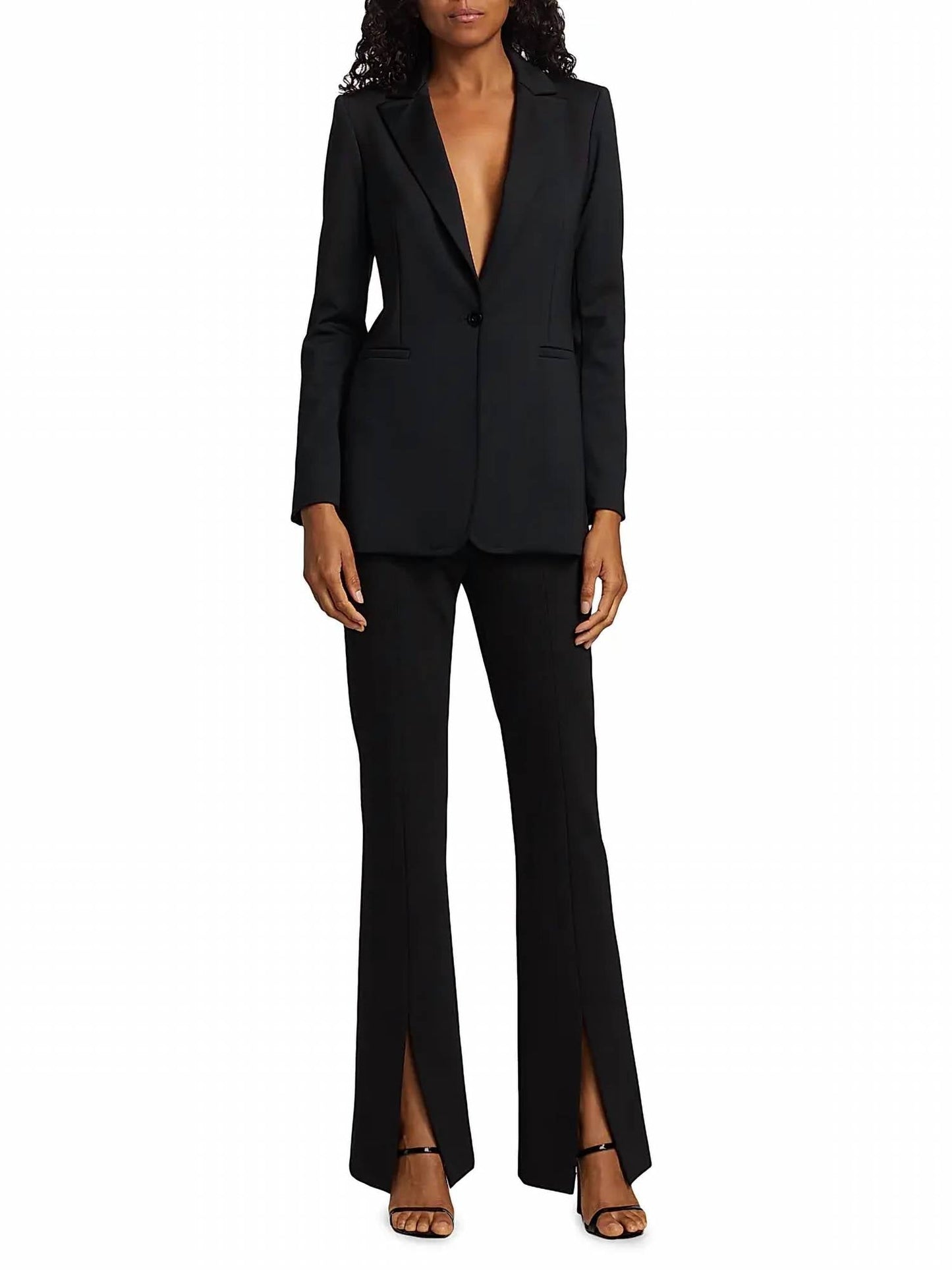 Alice + Olivia - Breann Long Fitted Blazer