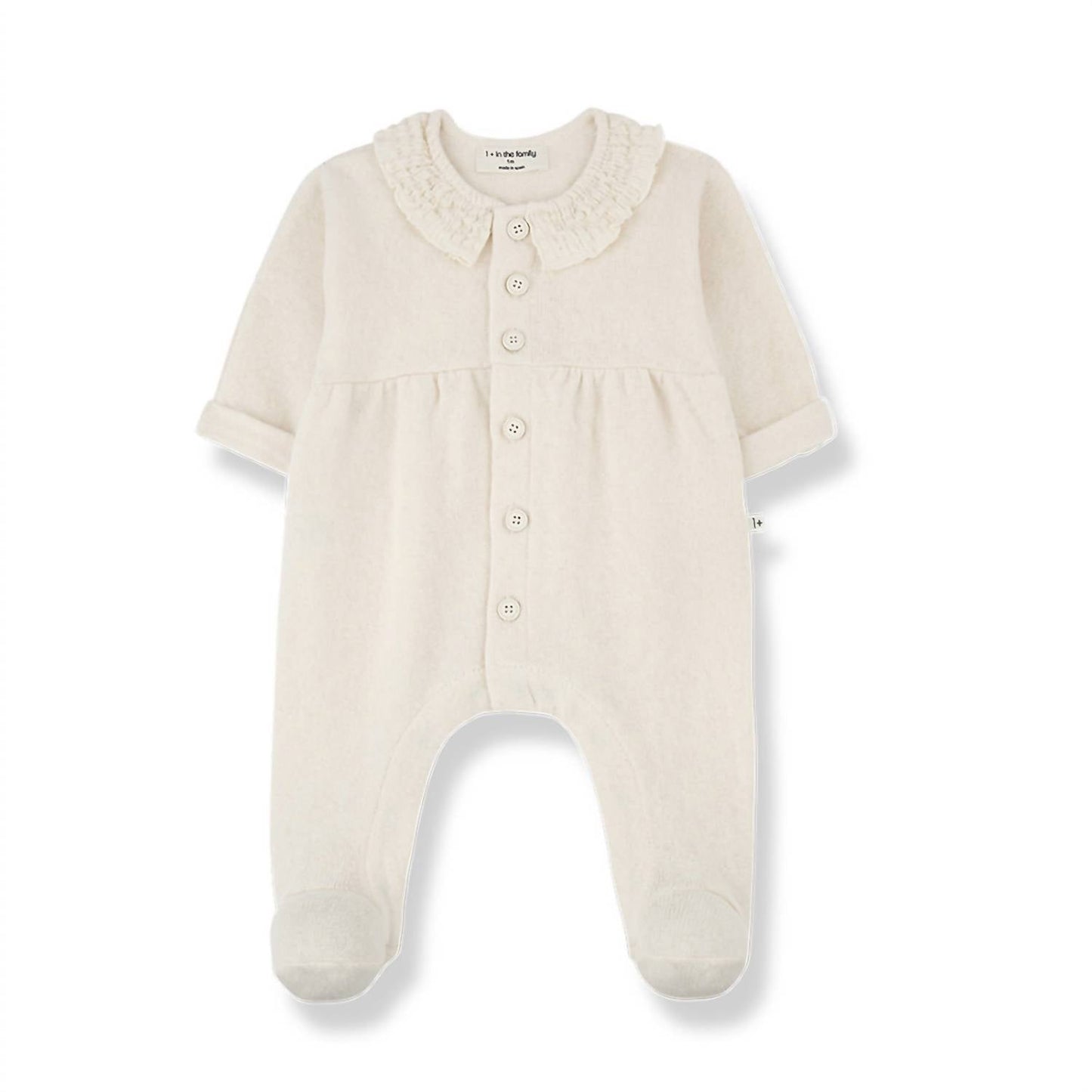 1 + In The Family - Baby's Helen Jumpsuit With Feet