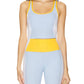 Spiritual Gangster - Indie Colorblock Crop Top