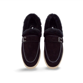 Lola Cruz - Women's Fur loafer