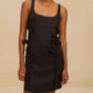 Farm Rio - Premium Linen Sleeveless Mini Dress
