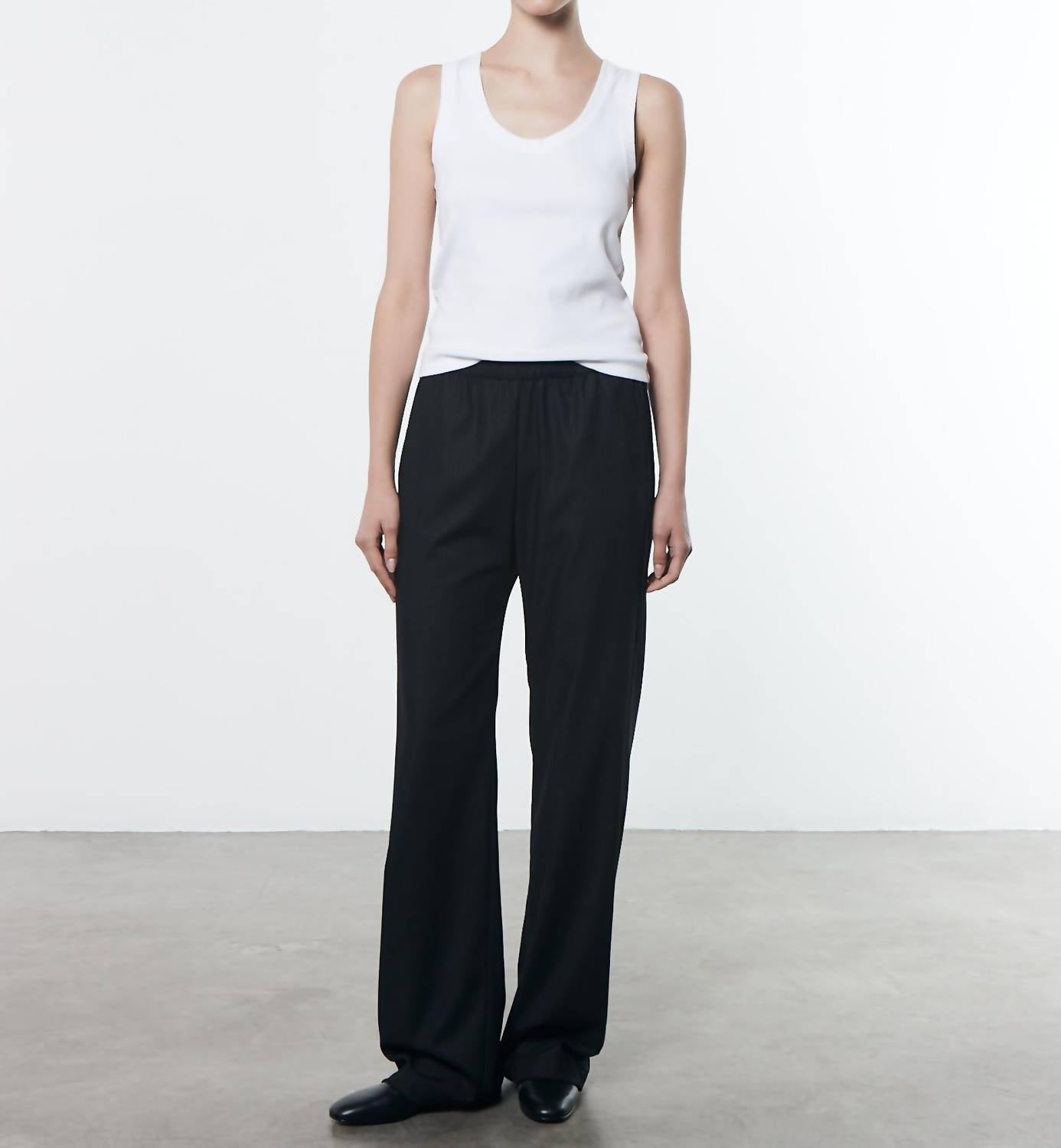 Enza Costa - SUPIMA KNIT U TANK