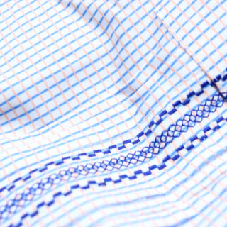Blue Quail Clothing Co. - Camisa de manga curta Guayabera para menino