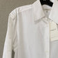 Lafayette 148 - Women's Button Sleeve Oversized Shirt