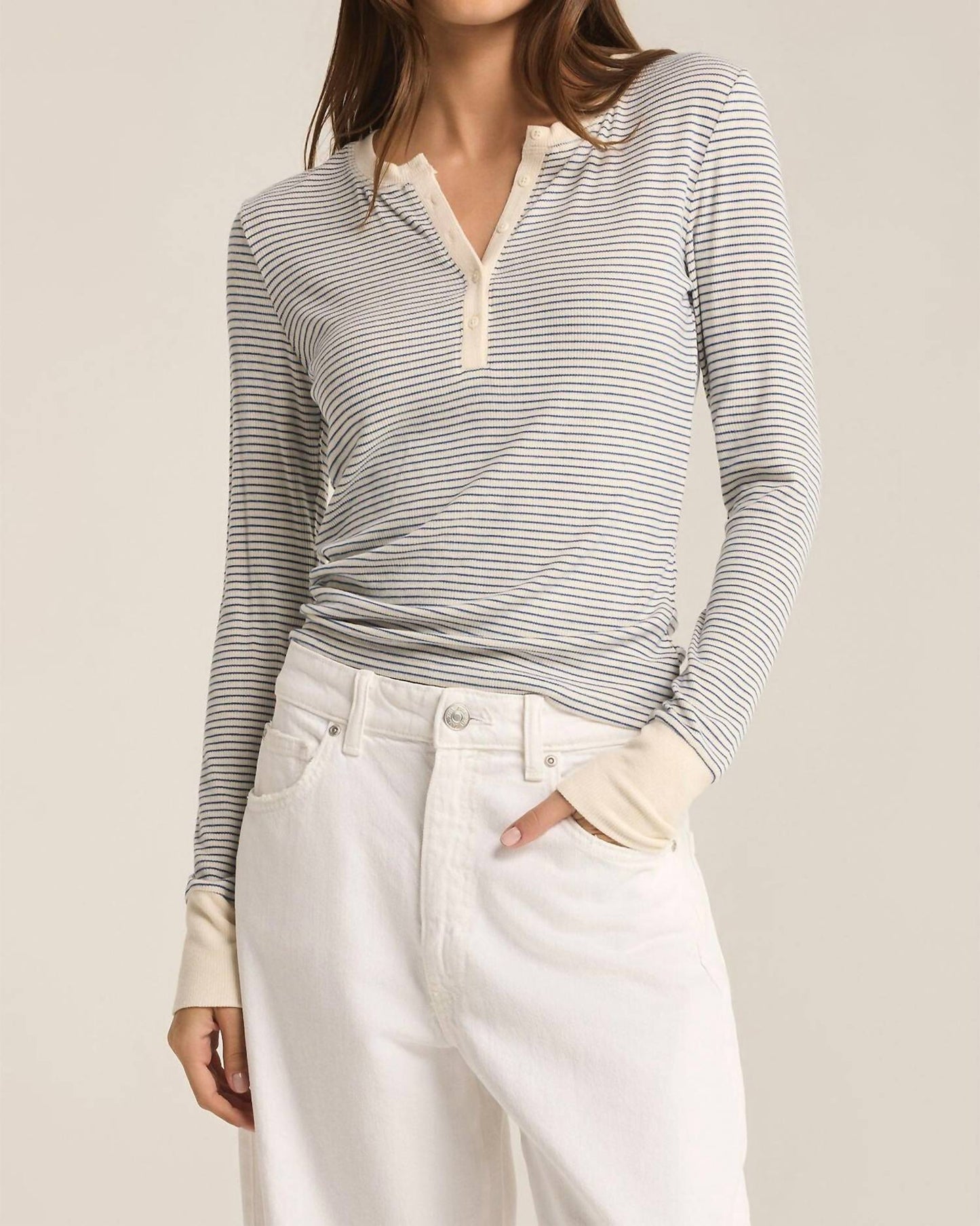 Z Supply - Scarlett Rib Henely Top