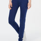Calça skinny feminina de cintura média rosa Celebrity, tamanho 31, azul, 9/29