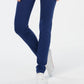 Calça skinny feminina de cintura média rosa Celebrity, tamanho 31, azul, 9/29