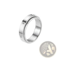 Celestial Stainless Steel Anxiety Spinner Ring Set