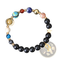 Celestial Zodiac Planet Matte Stone Beaded Bracelet
