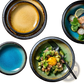 Ceramic Bowl Kiln Glazed Bone China Round Plate