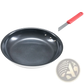 Ceramic Nonstick Egg Pan with Silicone Handle Skillet