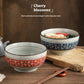 Ceramic Noodle Bowl 7 Inch Cherry Blossom Soup Bowl