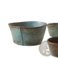 Ceramic Rice Bowl Retro Handcrafted Textured Soup Bowl