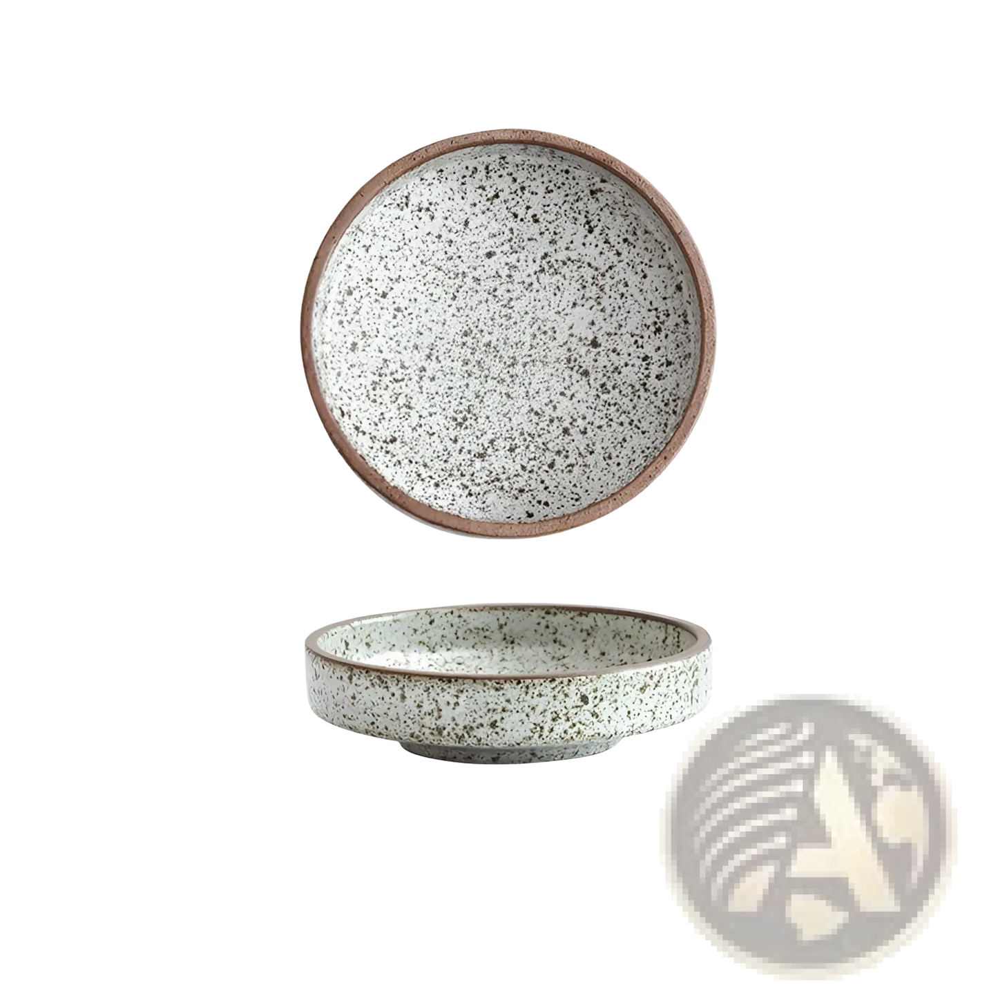 Ceramic Sauce Dish Rustic Japanese Dipping Bowl