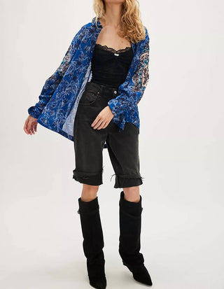 Free People - Blusa Botão de Rosa