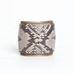 Avenue Chic - Women's Python Zipper Large Cuff