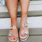 Chinese Laundry - Women's Buckled Platform Wedge Sandal