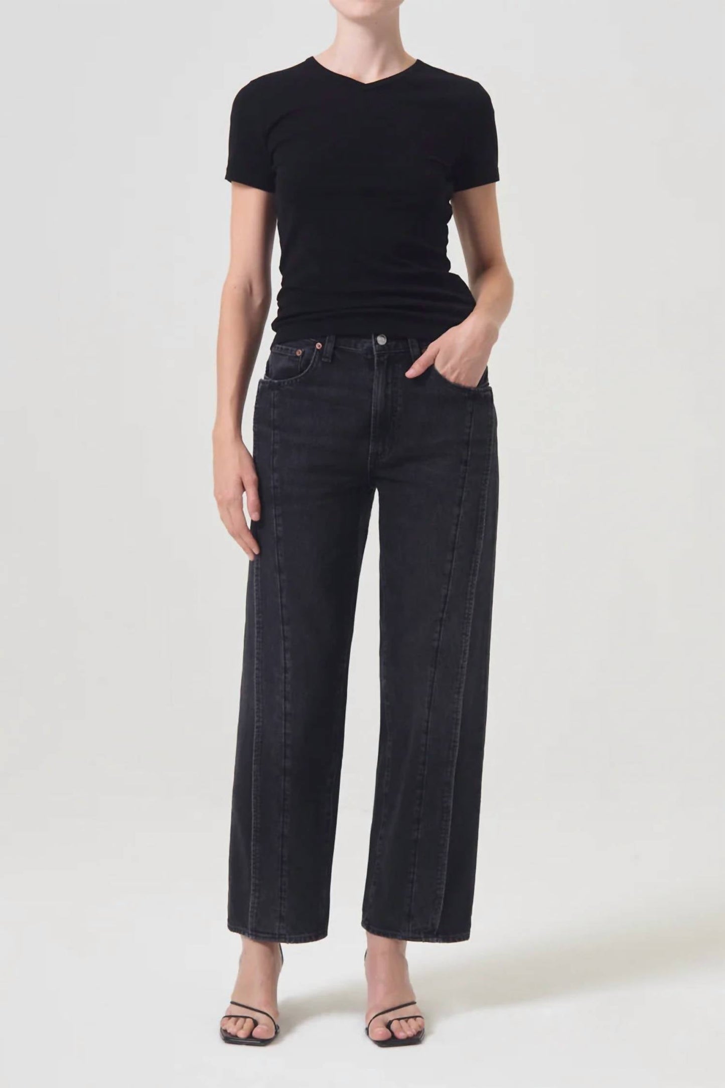 Agolde - Fold Wide Leg Jean