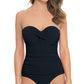 Profile By Gottex - Bandeau Underwire D-cup One Piece Swimsuit