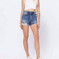 Hidden - Sofie With Raw Hem Mom Short