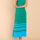 Entro - Ribbed Knit Maxi Dress