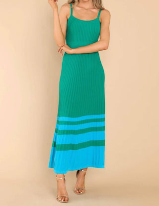 Entro - Ribbed Knit Maxi Dress