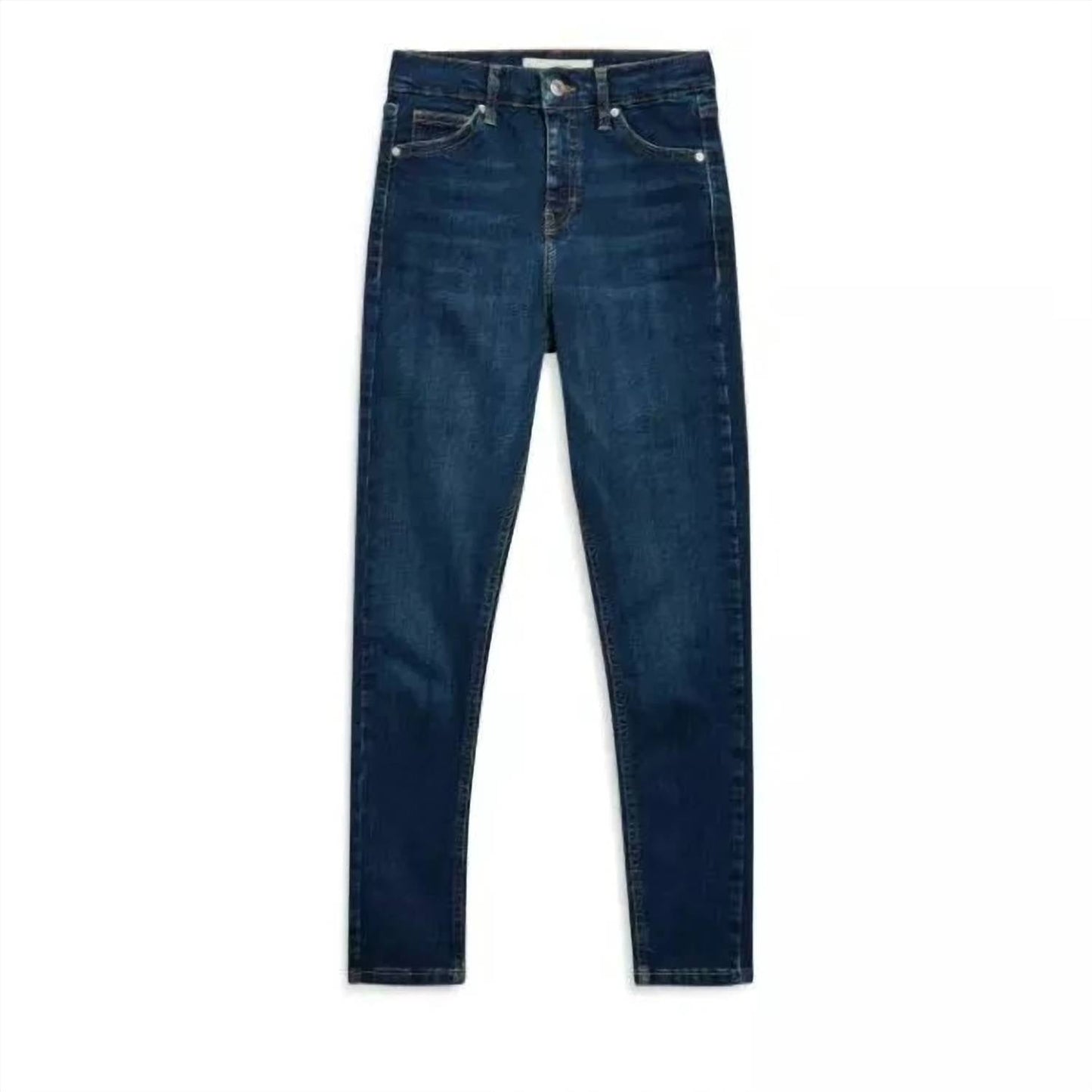 Topshop - High Rise Jamie Moto Skinny Jeans