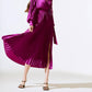 Joseph Ribkoff - Pleat Midi Dress