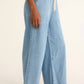 Z Supply - Women's Twill Drawstring Wide Leg Pants