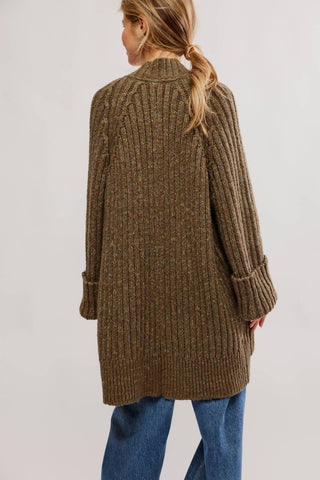 Free People - Cardigan de manga comprida Blossom
