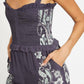 Caballero - Rose Paisley Jumpsuit