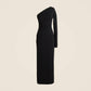 J.Crew - One-shoulder Dress In Jersey Crepe