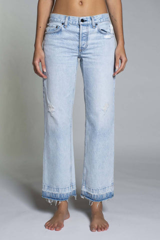 Askk Ny - Low Rise Straight Leg Jeans