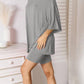 Trendsi - Bamboo Bliss T-Shirt and Shorts Set