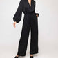 Fifteen Twenty - Skyler V-neck Relaxed Jumpsuit