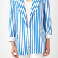 2.7 August Apparel - Callie Striped Blazer