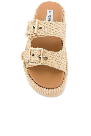 Steve Madden - Women's Karrigan Platform Slide Sandal