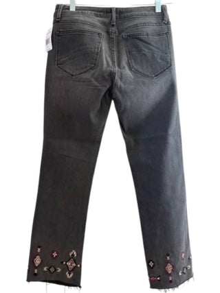 Driftwood - Calça Jeans Cropped Bordada Colette