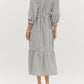 Entro - Striped Midi Dress